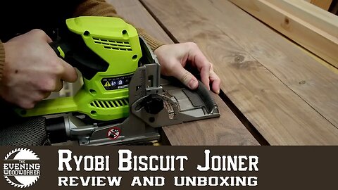 WATCH THIS! Before buying a Ryobi Biscuit Joiner- Complete Review & Unboxing