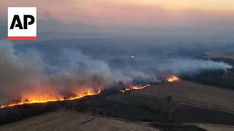 Wildfires spread in Albania and North Macedonia, forcing evacuations | VYPER ✅