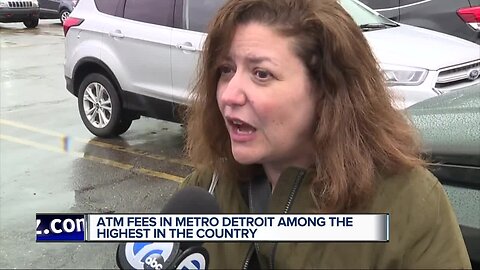 Detroit has some of the highest ATM fees in the country, report finds