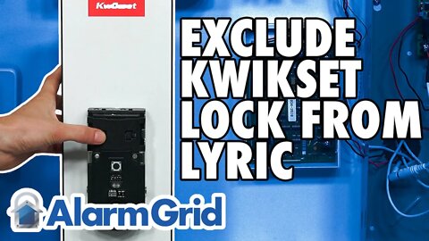 Excluding the Kwikset Z-Wave Lock from the Lyric Controller