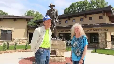 John Wayne Birthplace, Winterset, Ia Travel USA, Mr. Peacock & Friends, Hidden Treasures