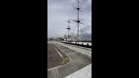 Jose Gasparilla Replica Pirate Ship 4K