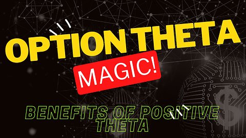 Theta Magic! #Profit From Positive Theta in Your #Options Portfolio #Trading