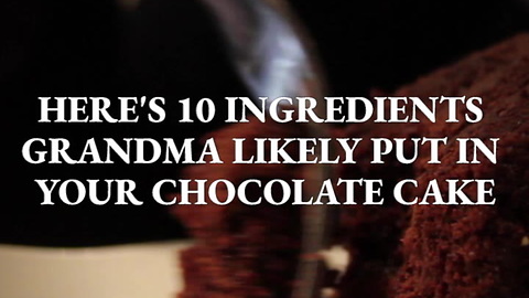 10 Genius Ingredients Grandma Used in Chocolate Cake