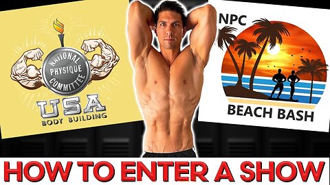 How to Enter an NPC Bodybuilding Show – ALL Steps & Fees Explained