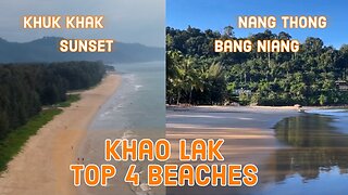 Top 4 Beaches of Khao Lak With Drone Footage - Thailand 2024