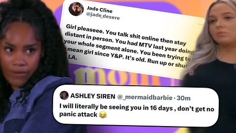 Jade's Threats Against Costar Ashley Siren Has Teen Mom Producers Worried, Reunion In 16 Days!