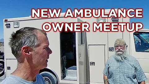 New Fleet Member Bob Wells Cheap RV Living Tours My Rig | Ambulance Conversion Fleet Finds