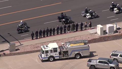 Arvada Fire Lt. Jim Schaefer honored at memorial, procession