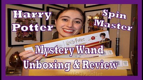 Harry Potter Spin Master Mystery Wand Review & Unboxing!