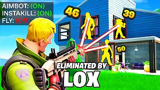 So Lox Became A Fortnite Hacker..