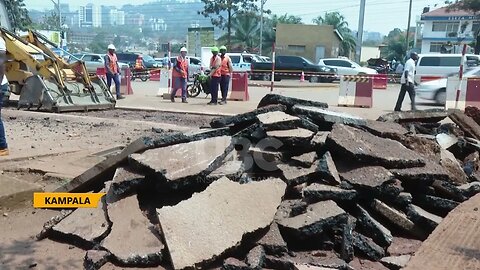 ROAD REPAIRS IN KAMPALA CITY: LORD MAYOR ERIAS LUKWAGO CRITCIZES THE SLOW PACE