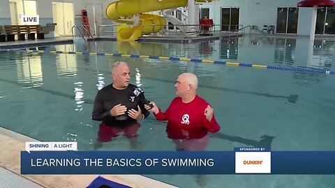 Reporter T.A. Walker learns to swim at age 46