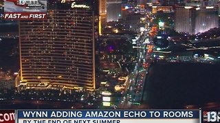 Wynn Resorts adding Amazon Echo to rooms