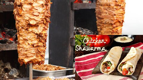 chicken shawarma recipe street food