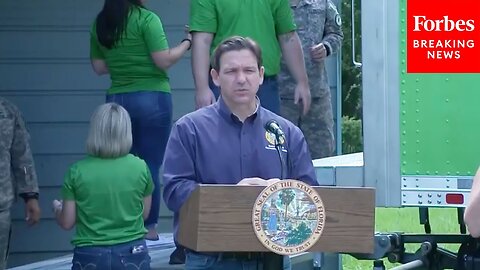 Florida Gov. Ron DeSantis- Only 39,000 Homes Are Without Power After Hurricane Idalia