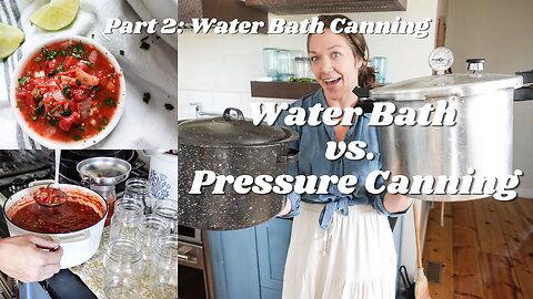 Water Bath Canning Step by Step | Canning Cilantro Lime Garden Salsa
