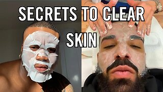 THE SECRET TO CLEAR SKIN | Black Men's Skincare Routine 2023 | Looksmaxxing