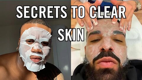 THE SECRET TO CLEAR SKIN | Black Men's Skincare Routine 2023 | Looksmaxxing