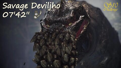 Savage Deviljho (07'42'') | Insect Glaive | Monster Hunter World: Iceborne | "Sub 10 Challenge"