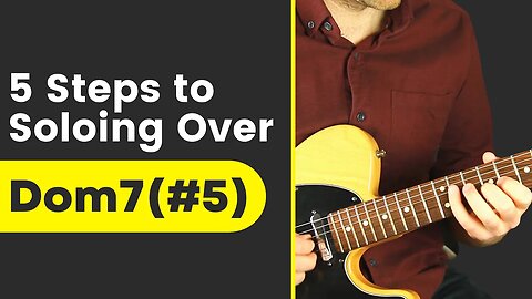 AUGMENTED 7th Arpeggio Guitar Shapes for Soloing with Chordal Tones