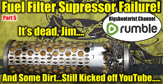 Building a Silencer From a Fuel Filter Part 5 - Catastrophic Failure