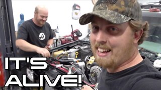 The New Engine Comes To Life (First Start Up!): Jimmy Resto Ep.13
