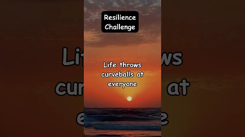 🌏🌿 Resilience is the ability to bounce back from difficult situations or adversity