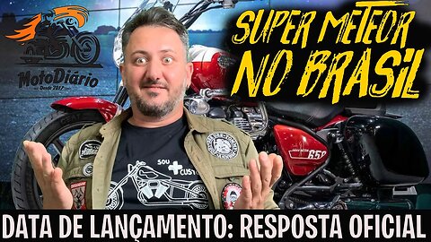 SUPER METEOR no BRASIL: DATA de LANÇAMENTO: Resposta OFICIAL da ROYAL