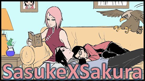 A cosy day at home - Sakura and Sasuke [SasuSaku] Doujinshi