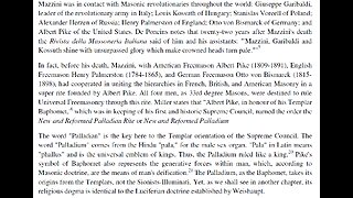 TRADITION OF THE ELDER JEWS LIKE ERIC DUBAY & ALBERT PIKE, THE DEIFIED PENIS WORSHIPPERS OF FLAT EARTH - King Street News