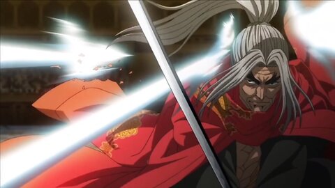 Kojiro made god of water angry kojiro Vs Poseidon god of water. coolest moment.