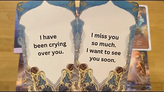 I MISS YOU LIKE CRAZY! 😢 MESSAGE FROM YOUR PERSON! 🩵 COLLECTIVE LOVE READING 💜