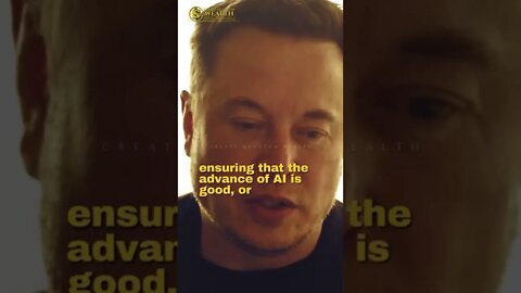 "Artificial Intelligence will BEAT Biological Intelligence" Elon Musk On Dangers Of A.I. #shorts #ai