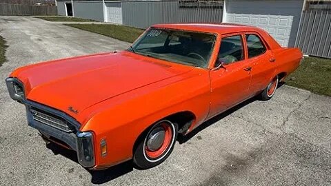 1969 CHEVROLET BISCAYNE 4-Speed 4 Door