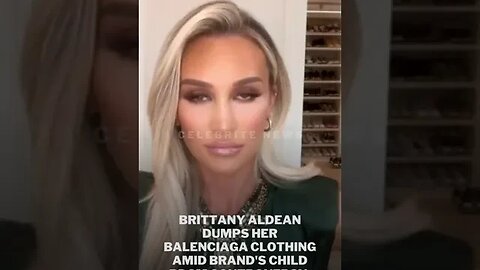 Brittany Aldean Dumps Her Balenciaga Clothing