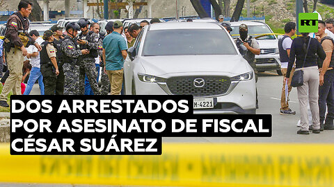 La Policía de Ecuador detiene a dos sospechosos del asesinato del fiscal César Suárez