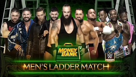 Money In The Bank Ladder Match 2018 - Highlights.