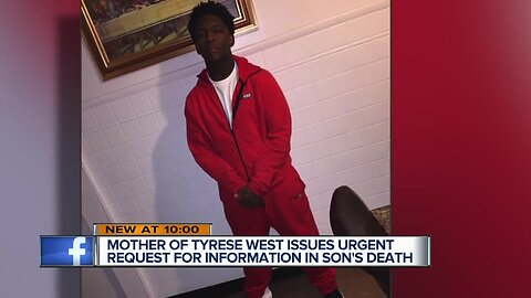 Tyrese West, 18, was killed when police say an officer attempted to stop him for riding a bike without the proper lights.