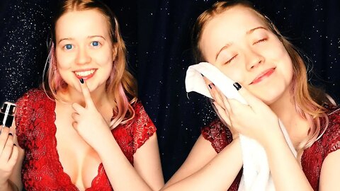 ASMR 😍 Skincare Routine with Fair, Layered Sounds Sticky & Very Soothing 💕