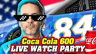 🔴 JIMMIE JOHNSON LAST TO FIRST CHALLENGE | NASCAR Coca-Cola 600 LIVE Watch Party