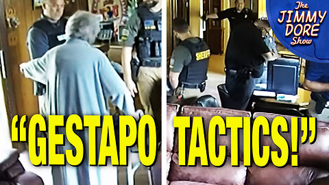Fascist Cops Invade Home Of 98-Year-Old Local Newspaper Owner