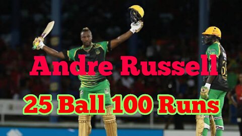 andre russell fastest century