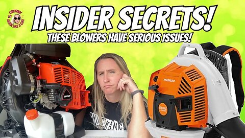 Mechanic TELLS ALL! Everything wrong with the Echo PB-9010 and Stihl BR800 backpack blowers.