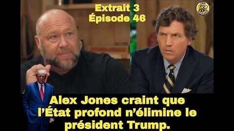 Alex Jones craint que l’État profond n’élimine le président Trump.