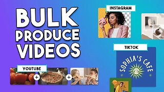 Bulk Produce Videos With Canva and ChatGPT For TikTok, YouTube Shorts & Instagram Reels