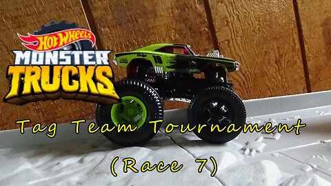 Hot Wheels Monster Trucks Tag Team Tournament (Race 7)