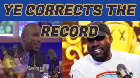Kanye Sets The Record Straight On Drink Champs