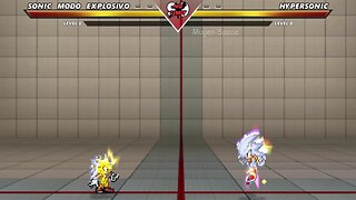 Sonic Explosive & Ultra Instinct Sonic VS Hyper Sonic I Sonic Battle Mugen