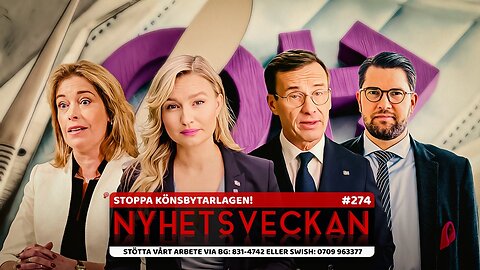 Nyhetsveckan 274 - Stoppa könsbytarlagen!, Trumps “blodbad”, Ebbas grop